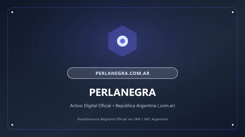 Composición visual de Perlanegra para el portal perlanegra.com.ar